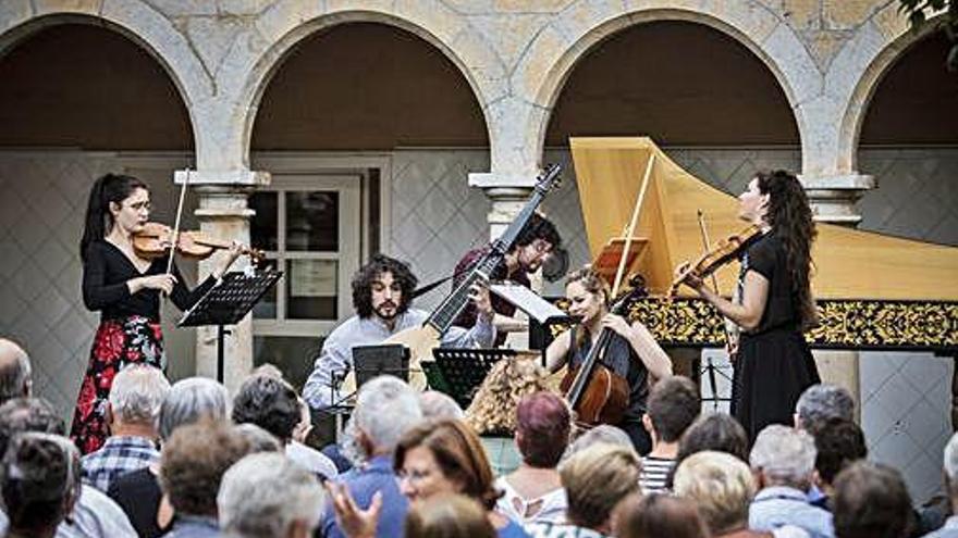 El concert de La Vaghezza, al convent.