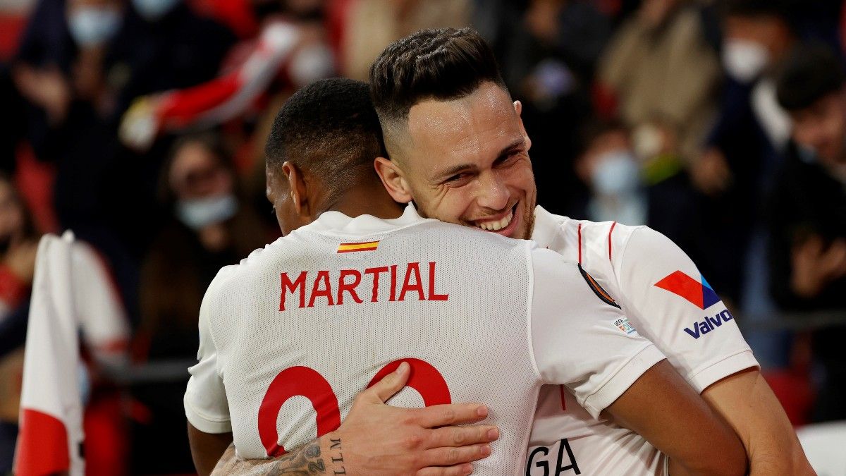 Martial entra en la convocatoria del Sevilla para medirse al West Ham