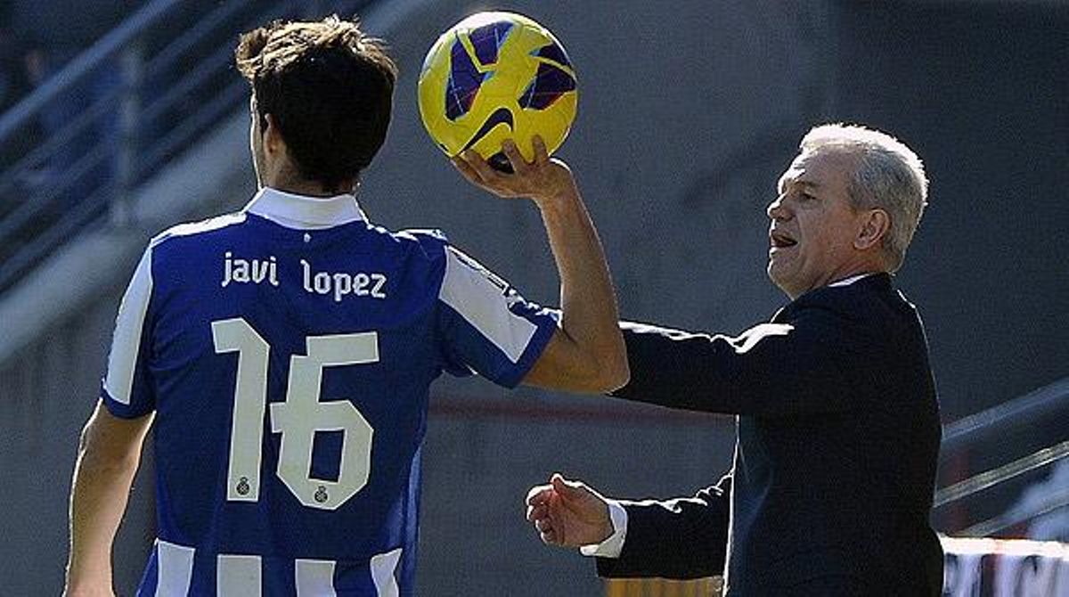 El tècnic blanc-i-blau destaca la tasca dels seus jugadors després del partit contra el Granada.
