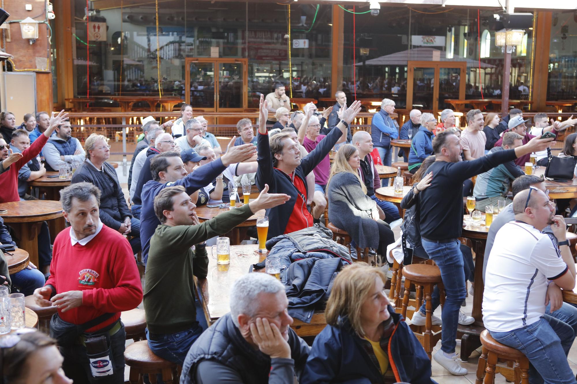 Eindrücke vom Deutschland-Spiel im Bierkönig auf Mallorca