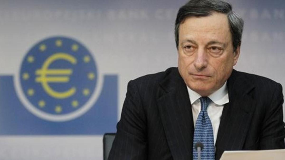 Mario Draghi, presidente del BCE.