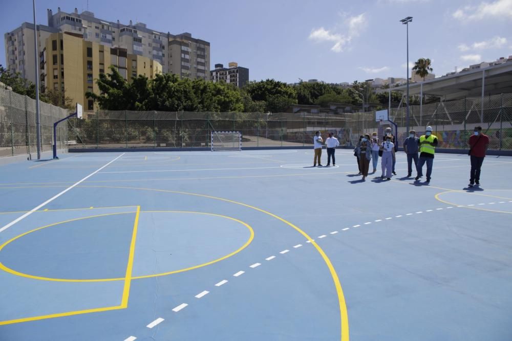 Obras de mejora en las canchas