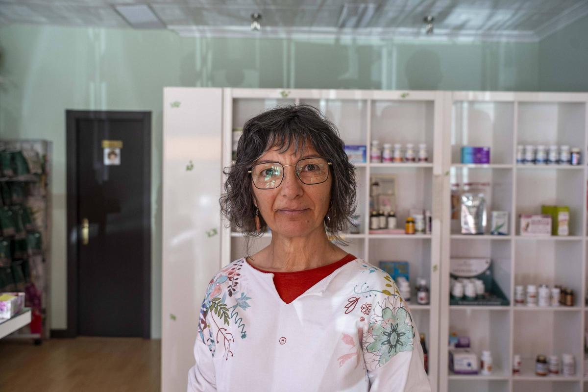 Antonia, una de las vecinas afectadas por el comportamiento de los jóvenes en Vadepasillas.