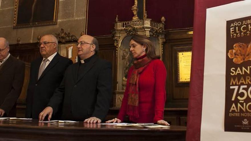 Una comisión especial presentó ayer el calendario de actividades por el 750 aniversario de Santa María.