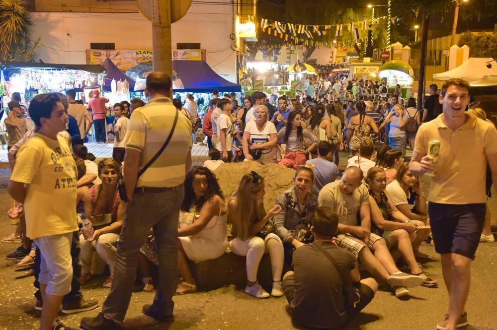 Ambiente en las fiestas de San Lorenzo