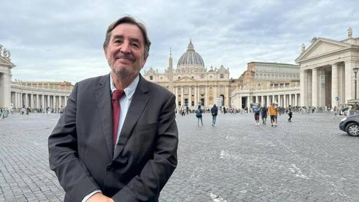 Luis García Montero, en una imagen tomada en Roma