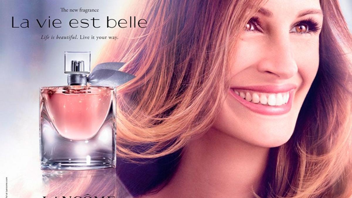 Julia Roberts, protagonista del anuncio del nuevo perfume de Lancôme