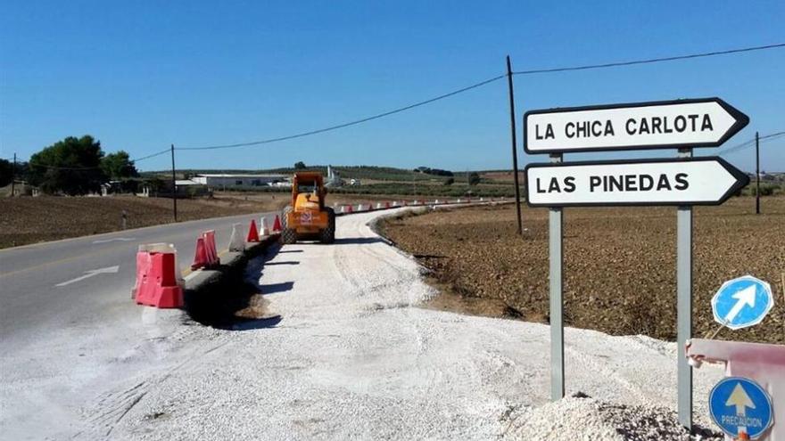 La Junta finalizará en un mes las obras de la carretera A-445