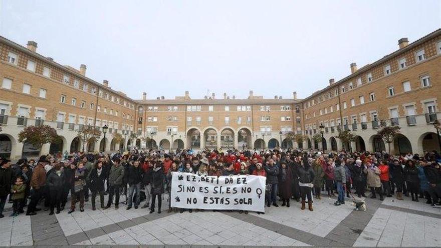 Acto de repulsa en Navarra por una nueva violación en &#039;manada&#039;