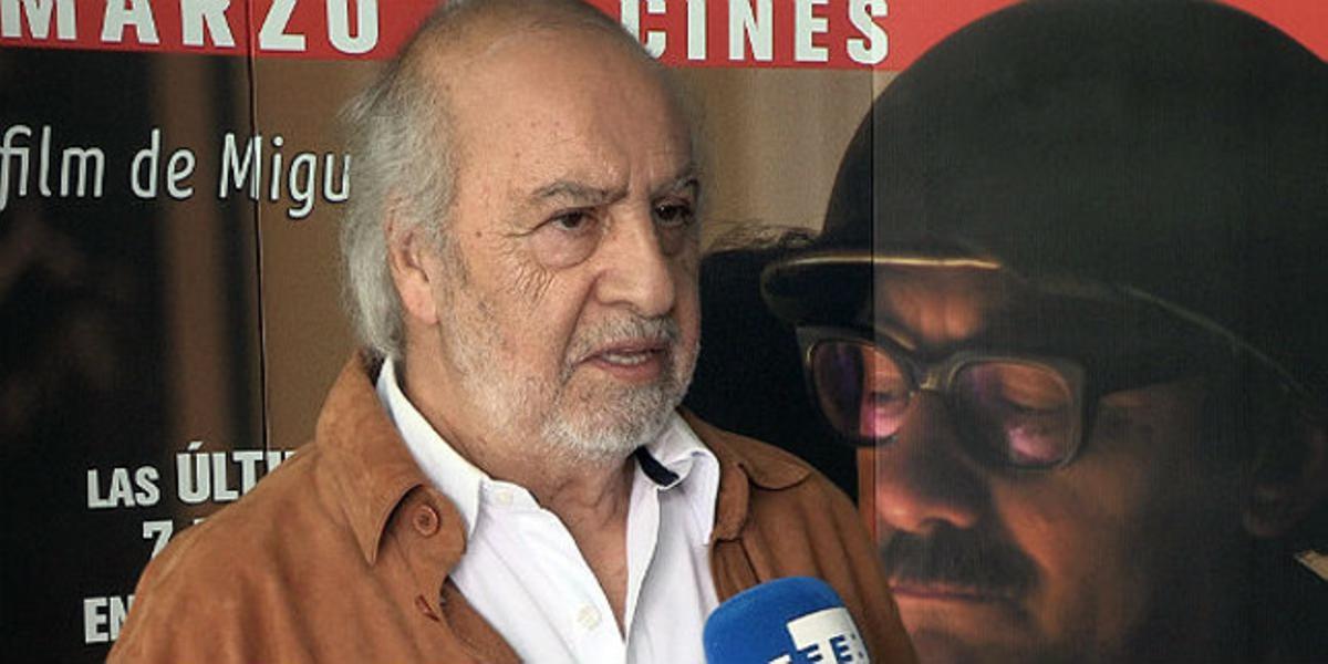 El director de cine xilè Miguel Littin. El director de cine xilè Miguel Littin.