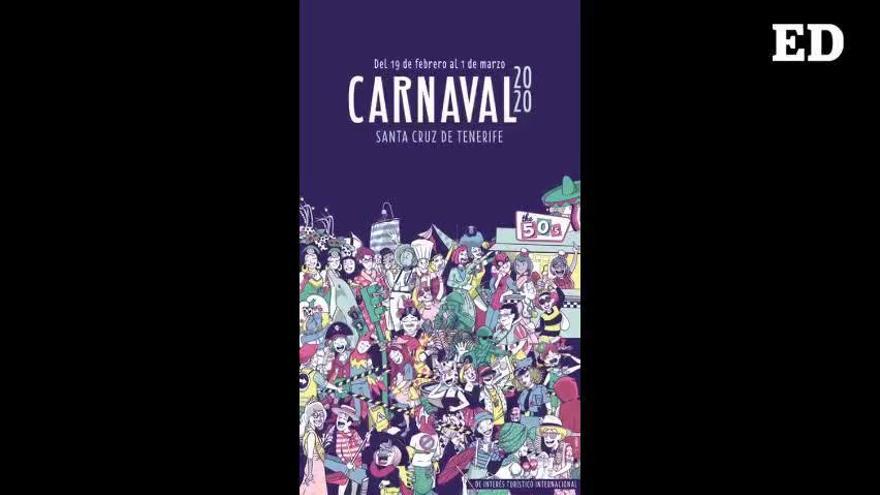 Presentación del Cartel del Carnaval de Santa Cruz de Tenerife 2020