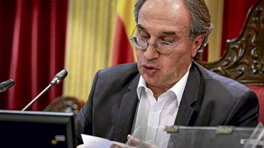 El conseller March apuesta por recurrir esta decisión judicial ante el Supremo.