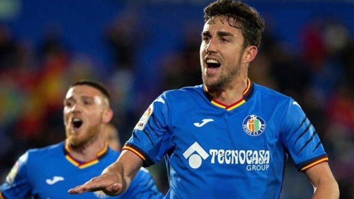 Jaime Mata, delantero del Getafe.