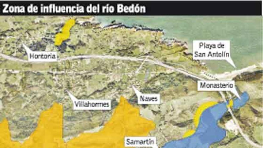 La Confederación deja el monasterio de San Antolín dentro del corredor fluvial del Bedón