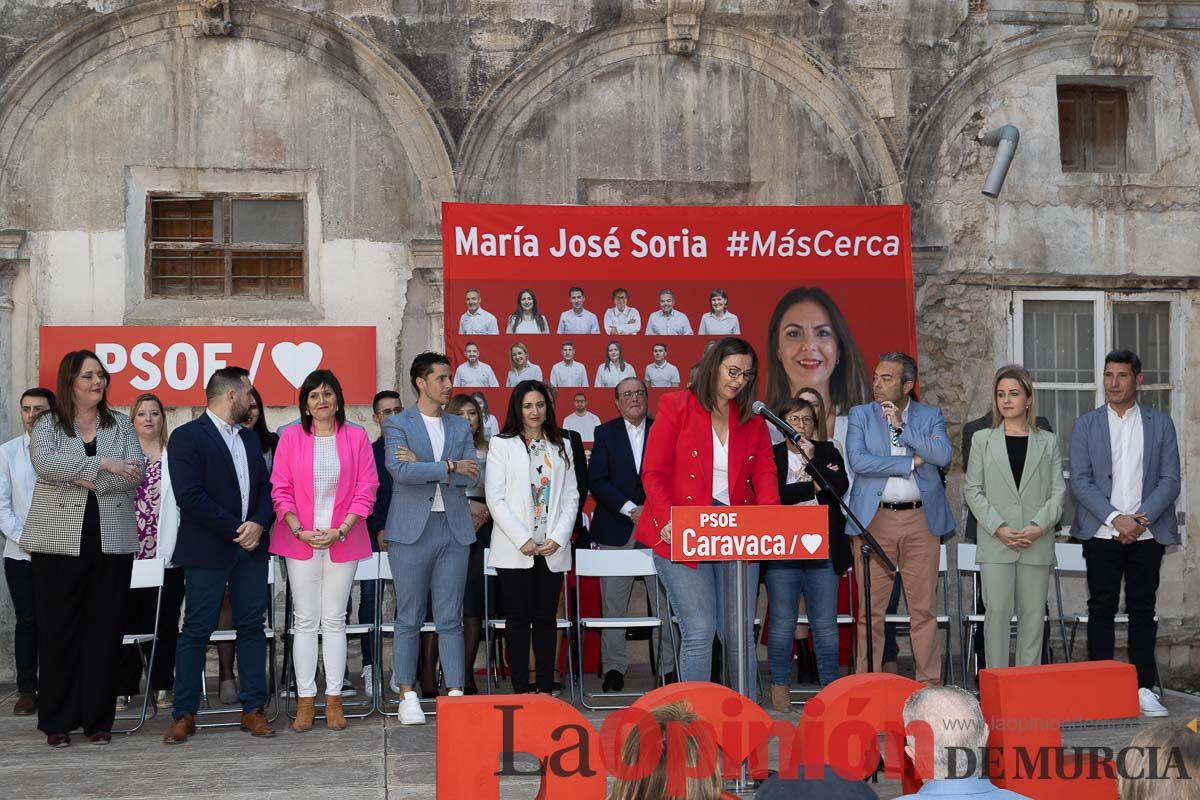 Descubre la lista del PSOE a la alcaldía de Caravaca