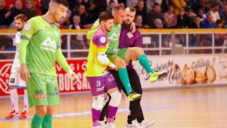 El Mallorca Palma Futsal pierde a Fabinho lo que resta de temporada por lesión