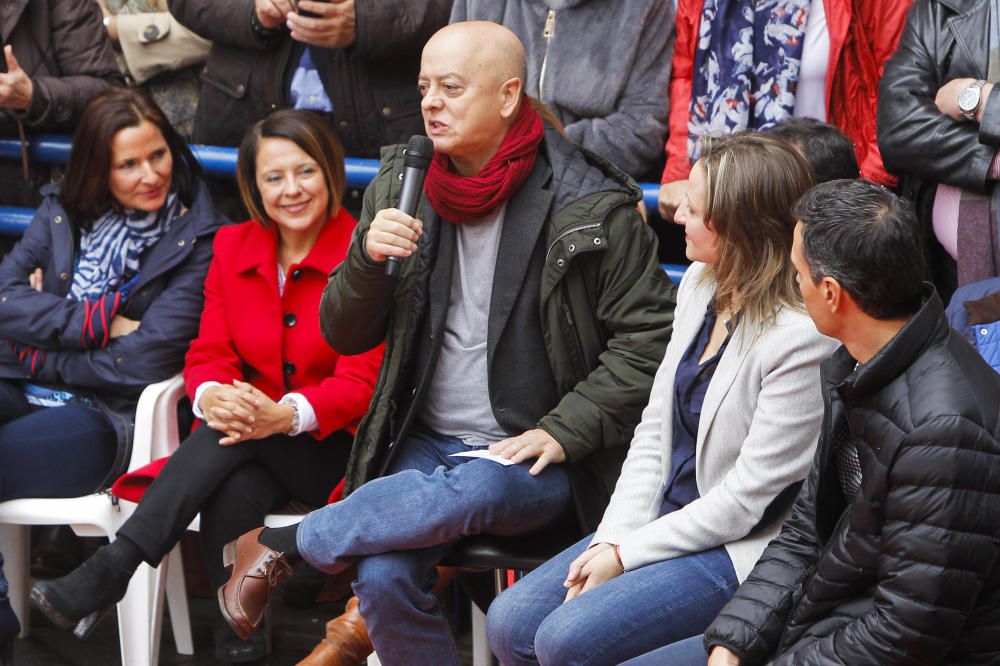 Pedro Sánchez reaparece en un acto en Xirivella