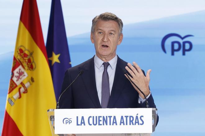 Feijóo: "Si la legislatura continúa espero votar con Junts y con Vox en más ocasiones"