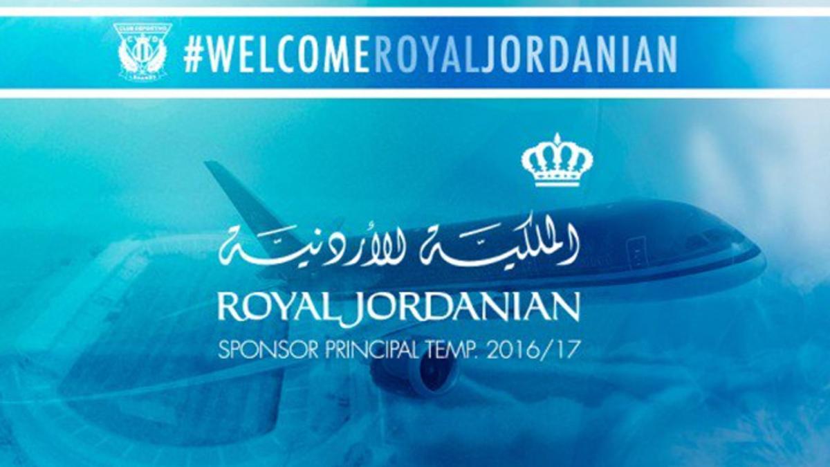 Royal Jordanian, nuevo sponsor de los 'pepineros'