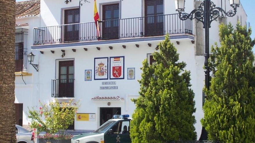 Puesto de la Guardia Civil en Alhaurín de la Torre.