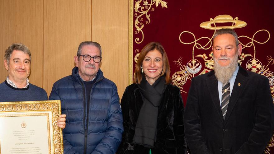 La Semana Santa de Orihuela nombra glosadora a la exalcaldesa Mónica Lorente y cofrade honorario al regidor Pepe Vegara