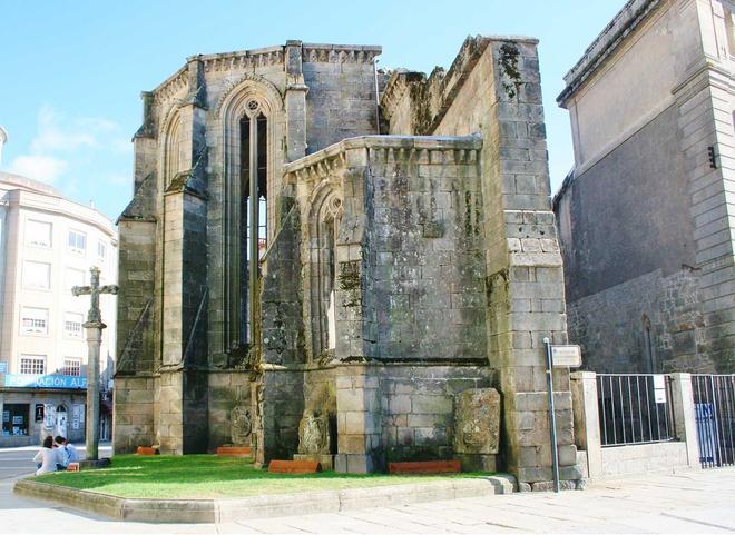 Pontevedra, Ruinas de Santo Domingo