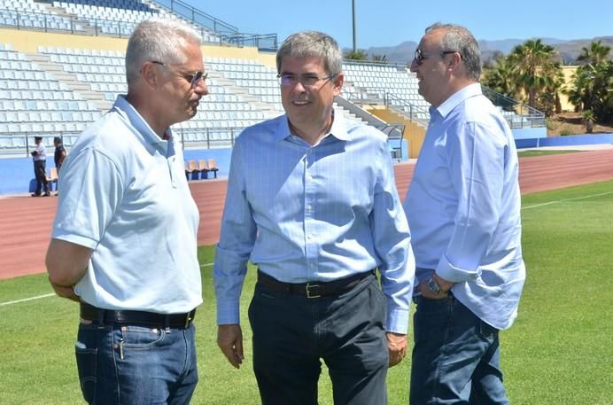 Primer entrenamiento de la UD Las Palmas