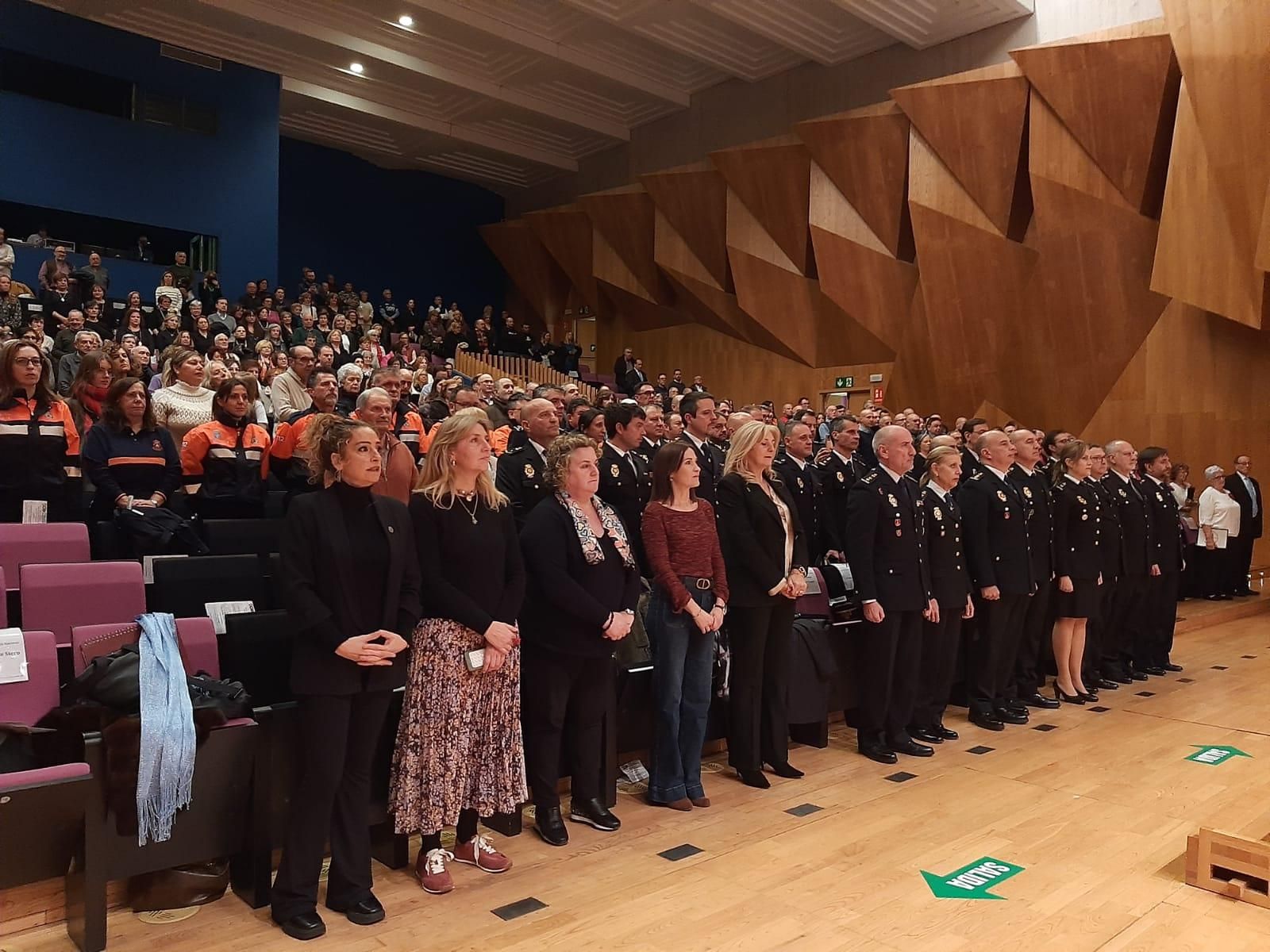 La Policía Nacional cierra su bicentenario en Siero: el acto, en imágenes
