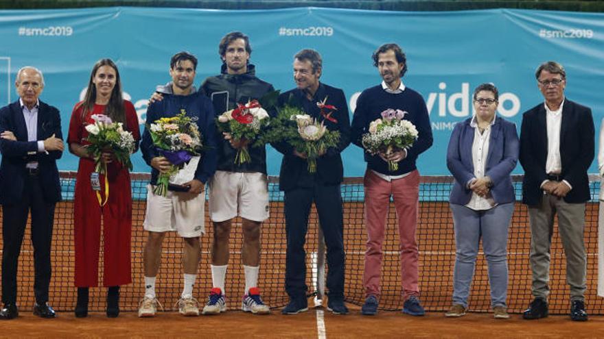 David Ferrer fue el gran protagonista de la Senior Masters Cup.