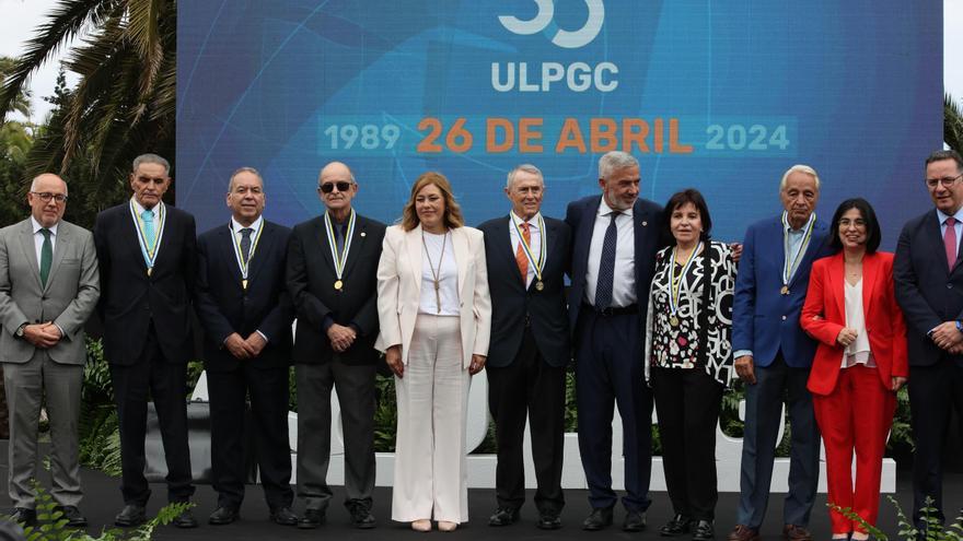 Astrid Pérez muestra su agradecimiento y reconocimiento a la “inmensa labor educativa, formativa e investigadora” de la ULPGC en sus 35 años de historia