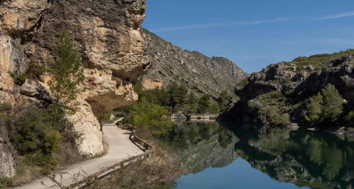 Un entorno ideal para pasear durante estas jornadas de tiempo de primavera.