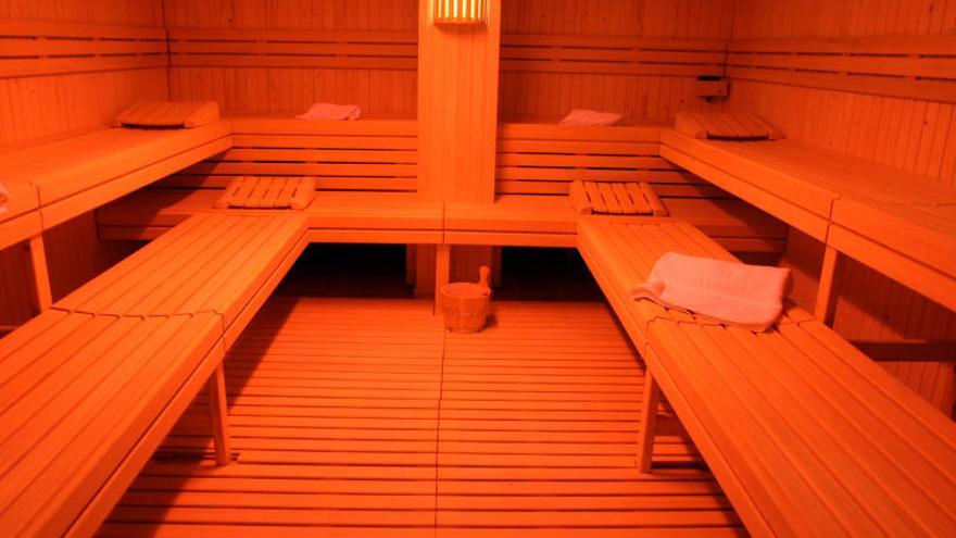 Las víctimas quedaron atrapadas en una sauna.
