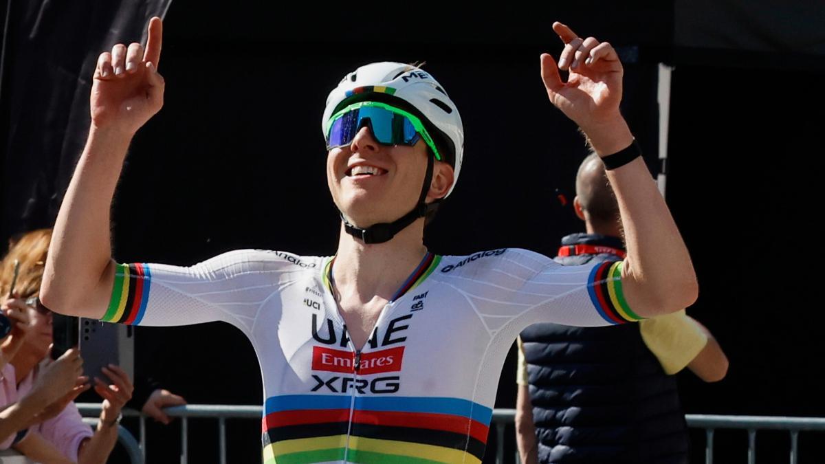 Pogacar conquista su noveno Monumento tras imponerse en la Lieja-Bastoña-Lieja 2025