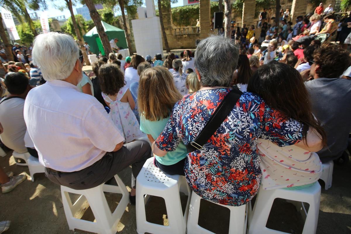 Último dia de Mercè en el Parc Joan Miró