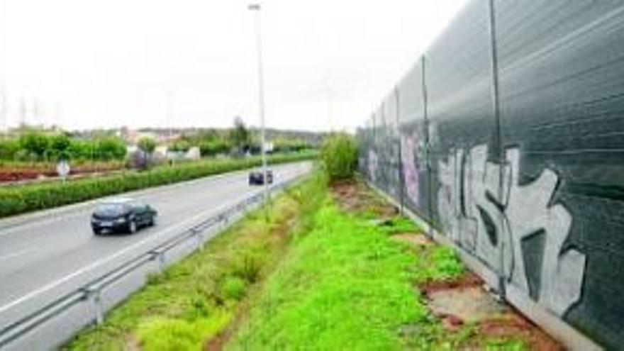 Los grafiteros ´decorarán´ los paneles antirruido de ronda Norte