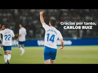 Carlos Ruiz, en su despedida del CD Tenerife: "No voy a seguir jugando por jugar o por dinero"