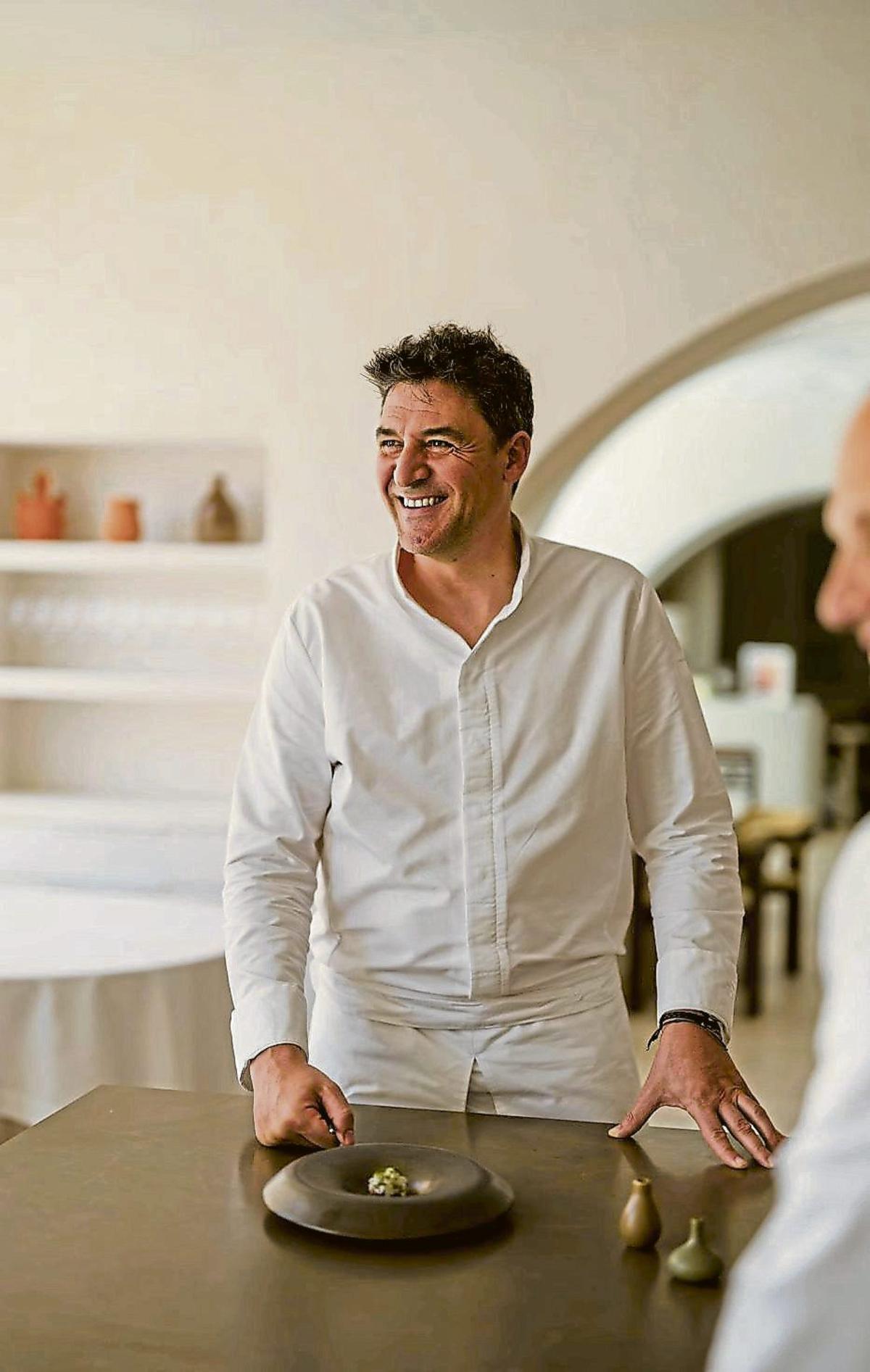 Óscar Molina, executive chef at La Gaia.