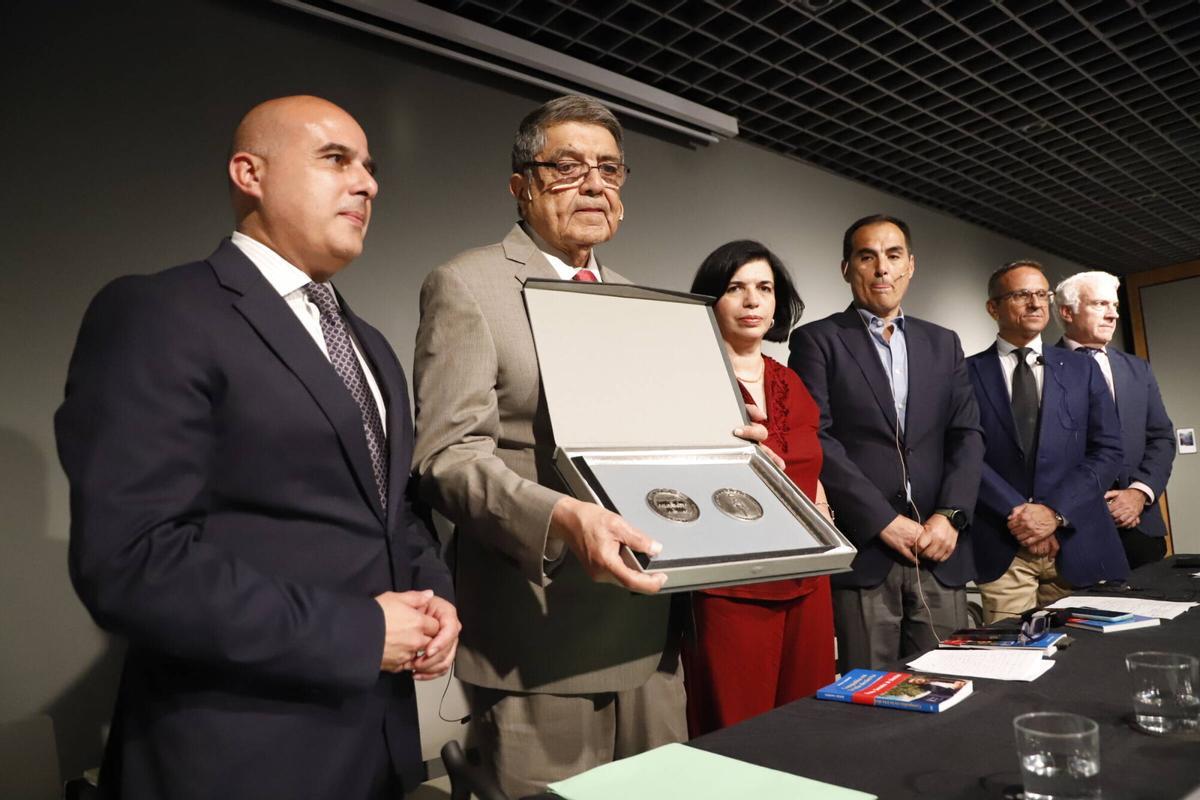 El escritor nicaragüense Sergio Ramírez, en Córdoba