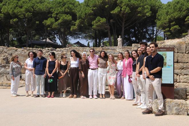 Les imatges de la visita a Empúries de la família reial