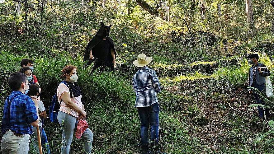 Pardo Bazán “regresa” a Liñares y Ouzande escenifica sus leyendas