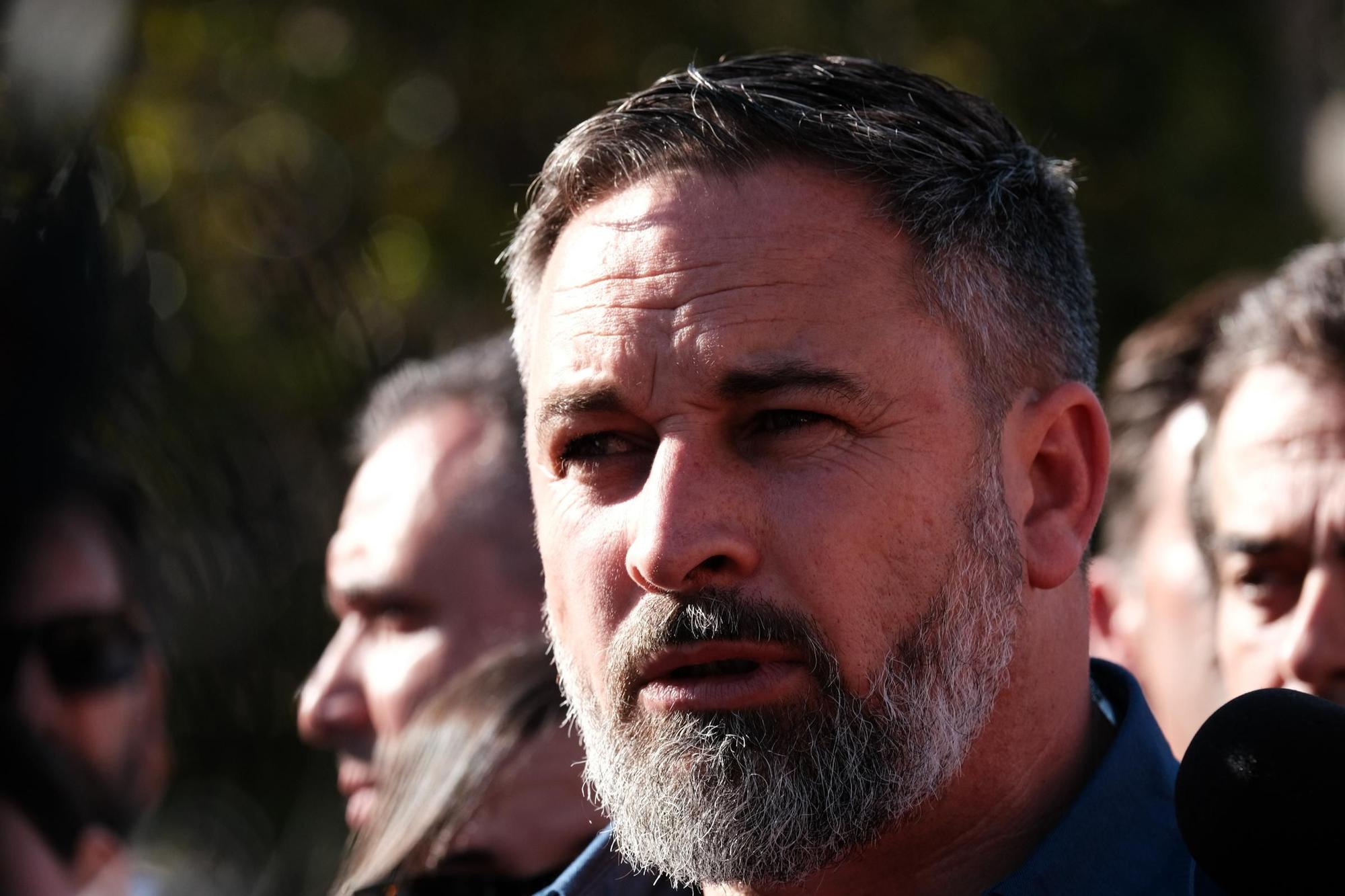 El mitin de Abascal y Buxadé (Vox) en Málaga