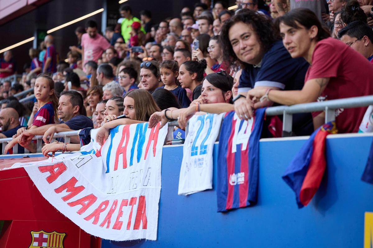 FC Barcelona - AC Milan, el Gamper femenino, en imágenes.