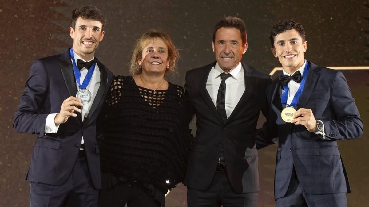 La familia Márquez, en la gala