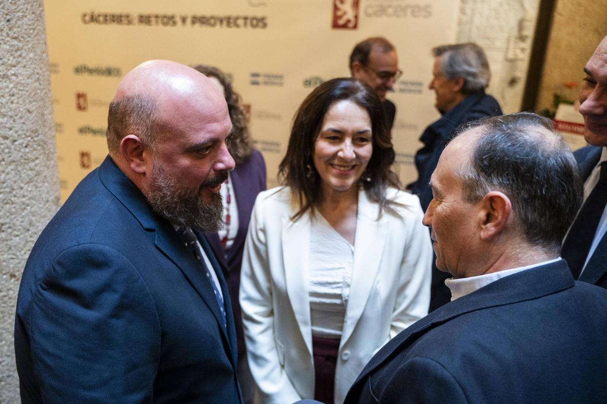 Fotogalería | Imágenes del encuentro de el Periódico Extremadura con el alcalde de Cáceres