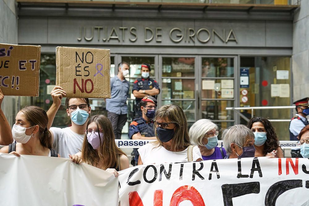 Rebuig a l'absolució de la «manada gironina»