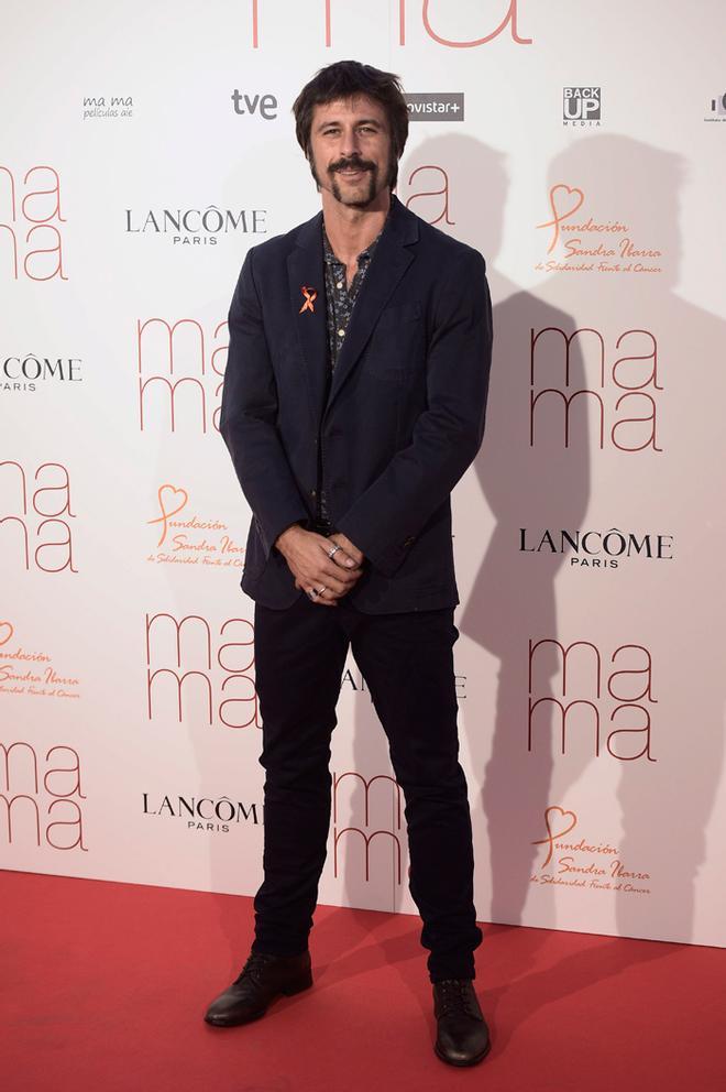 Hugo Silva en el estreno de Ma ma