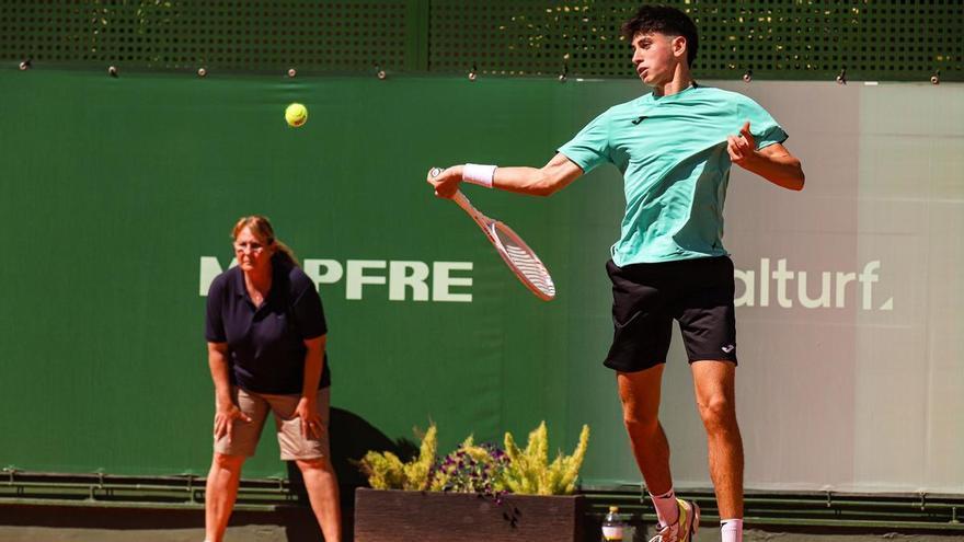 El murciano Pablo Martínez logra sus primeros puntos ATP en el Challenger Costa Cálida