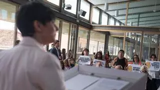 El Sindicato de Inquilinas interrumpe un acto de la ministra Isabel Rodríguez en Madrid