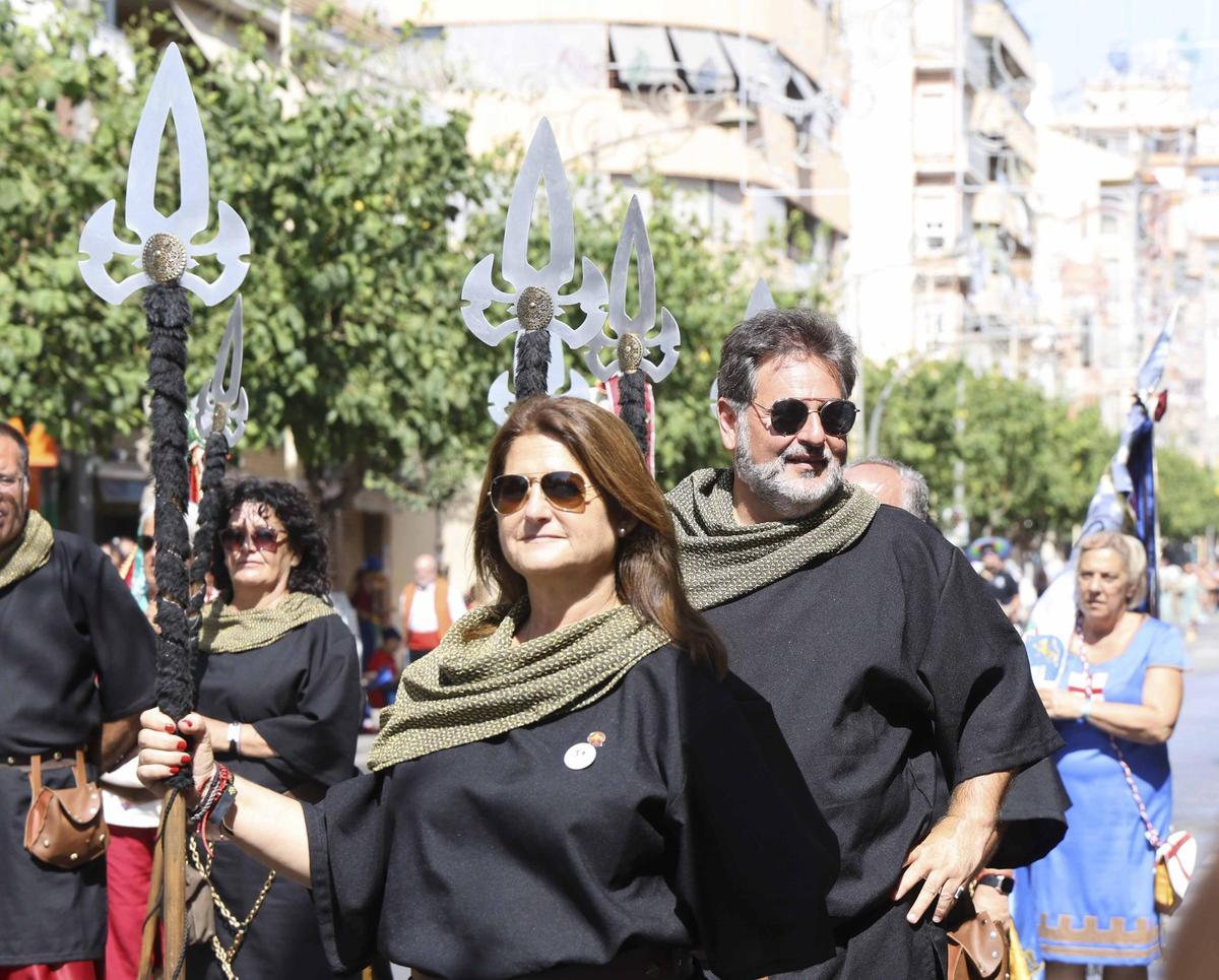 Los cristianos reconquistan el castillo en el último día de los Moros y Cristianos en Mutxamel