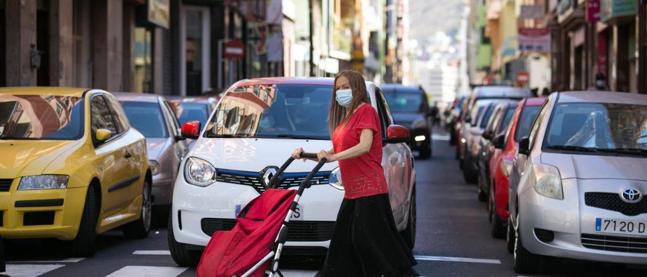 Calle de La Rosa, en Santa Cruz de Tenerife.